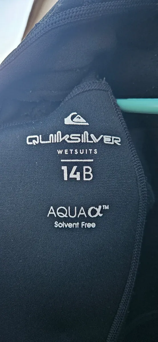 Neopreno Quiksilver Negro