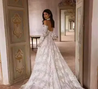 Vestido de Novia Blanco Encaje