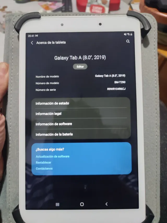 Tablet Samsung Galaxy Tab A (2019) bianco