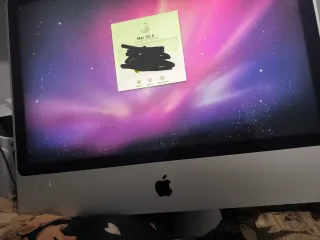 Apple iMac OS X Plata/Blanco