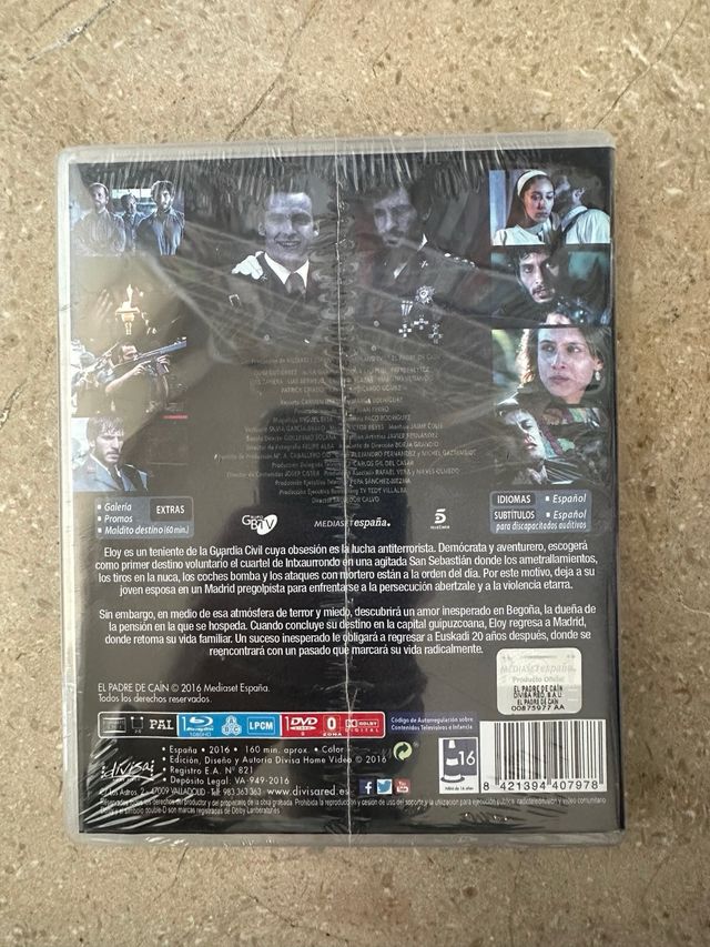El Padre de Caín Blu-ray + DVD precintada