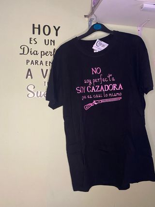 Camiseta Meraki frase de caza
