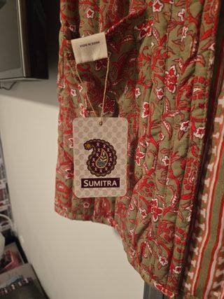 Chaqueta kimono India talla única