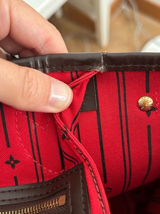 Bolso Louis Vuitton Neverfull Damier Ebene PM