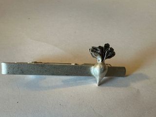 Lote de pasacorbatas dorados