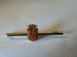 Lote de pasacorbatas dorados