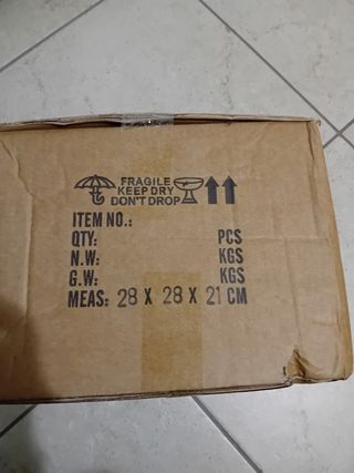 Lampada piume artificiali