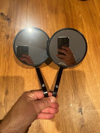 Espejos final manillar homologados, pasan ITV