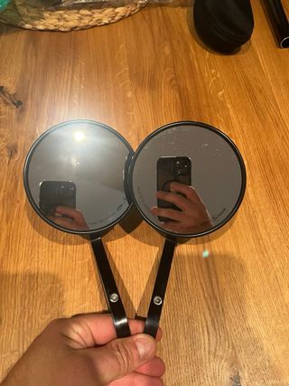 Espejos final manillar homologados, pasan ITV