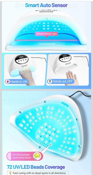 Lámpara UV LED JODSONE 320W Uñas Secador