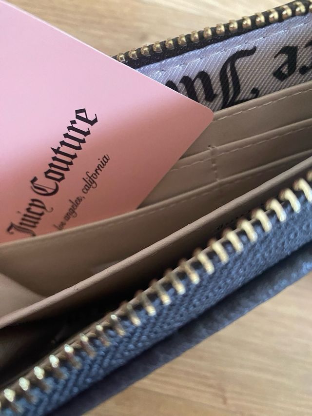 Cartera Juicy Couture Negra y Verde