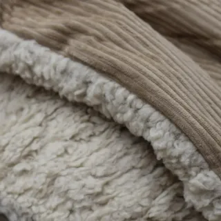 Edredom de inverno com pelo de borrego