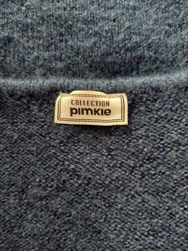 Abito in maglia blu Pimkie