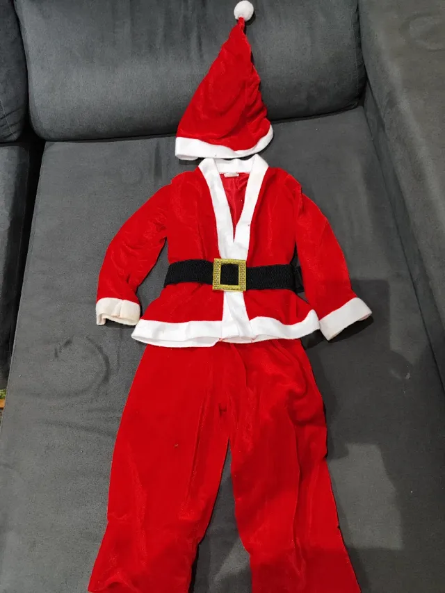 Disfraz de Papá Noel para niño Talla 1-2 años