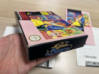 La Bella y la Bestia SNES PAL