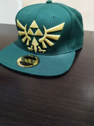 Gorra Zelda Trifuerza Verde