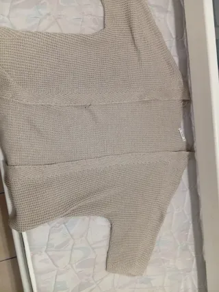 Chaleco beige talla única