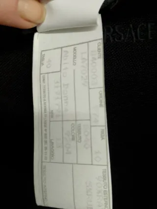 Abito a tubo Gianni Versace Nero