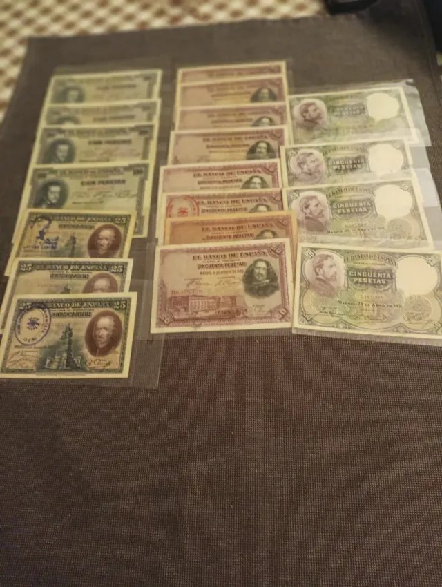 19 Billetes República Española