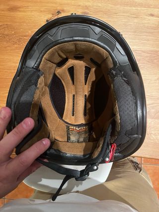 Casco Café Racer Born to Ride skull rider