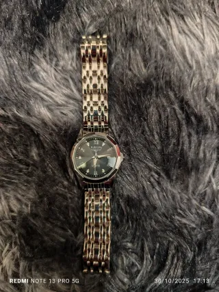 Reloj LIGE Negro y Plateado