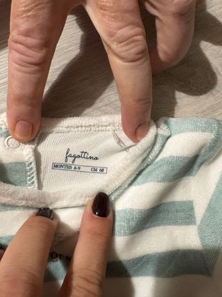 Tutina lunga Fagottino a righe
6-9 mesi // 68 cm