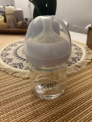 Biberón philips cristal
