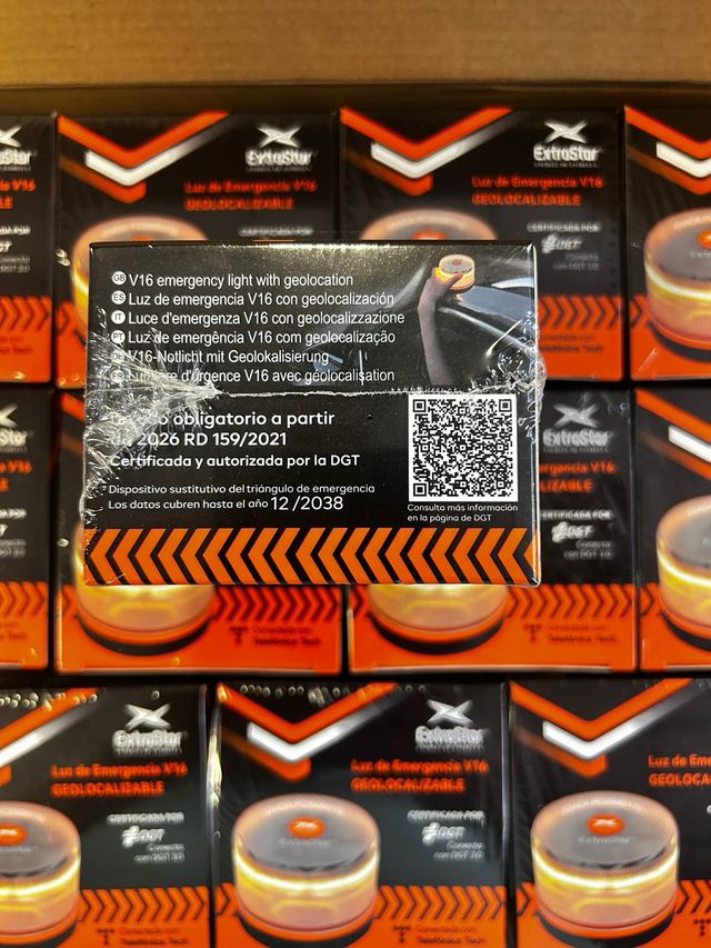 Baliza V16 Homologada y Geolocalizada por la DGT 