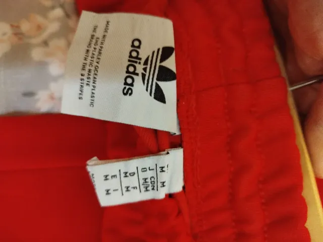 Pantalón de chándal Adidas Rojo