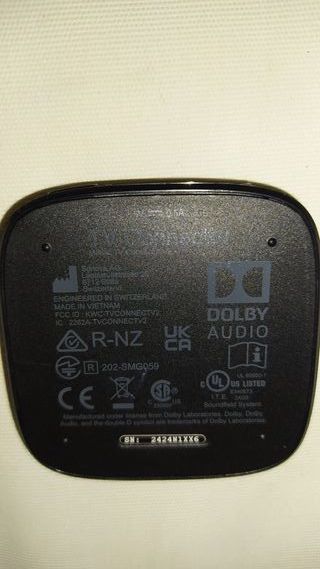 Conector TV V2 Sonova Negro