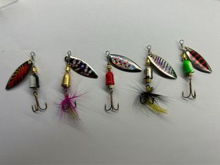 Set 5 Cucharillas Pesca Nº3 Premium