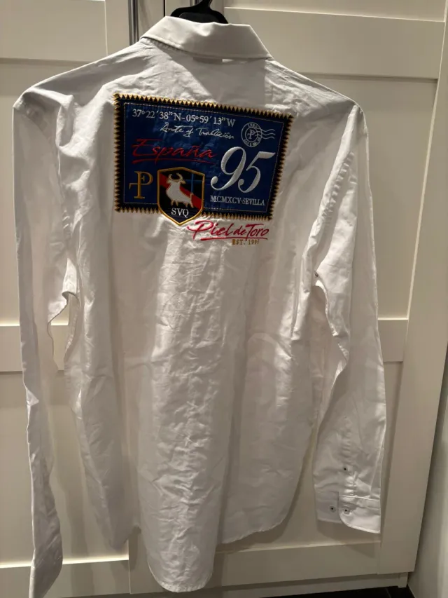 Camisa Piel de Toro Blanca