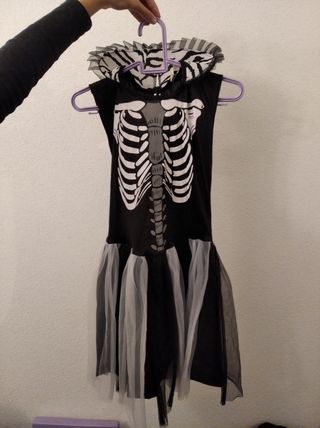 Disfraz Halloween Esqueleto Vampiresa