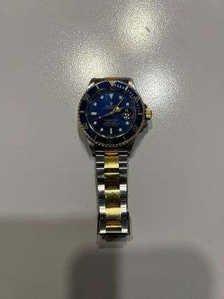 Rolex Submariner Azul y Dorado