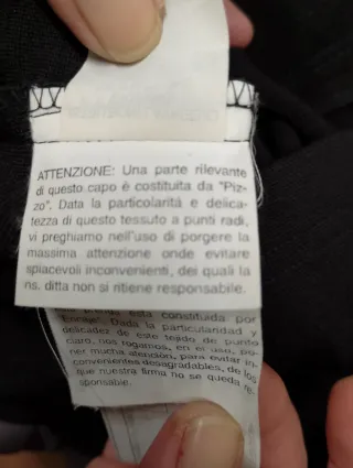 Abito Gianni Versace Nero