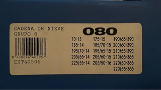 Cadenas de nieve (NUEVAS)