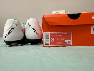 Botas fútbol niño Nike Phantom GX II azul pastel