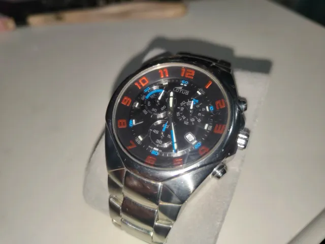 Reloj Lotus Cronógrafo Acero
