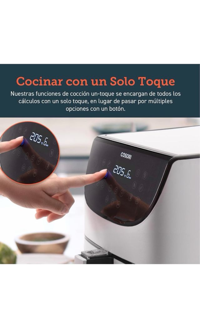Freidora Cosori 5.5L Blanca