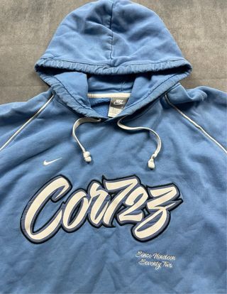 Sudadera Nike x Corteiz Azul Y2K