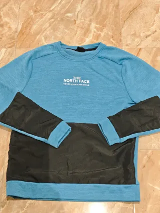 Sudadera The North Face Azul y Negra