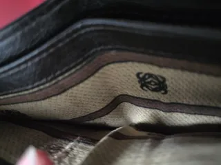 Billetera Loewe Hombre Marrón Cuero