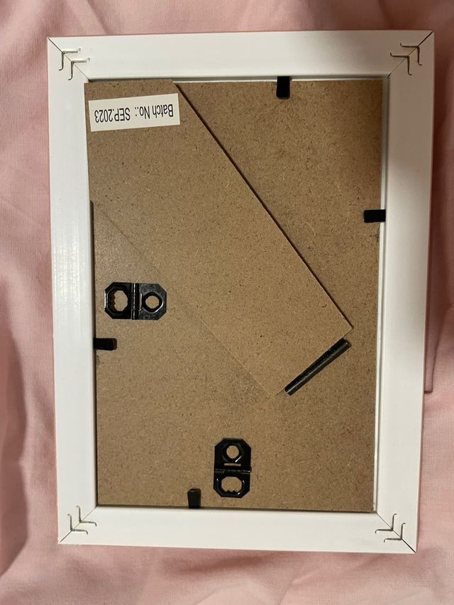 3 Marcos de fotos rosa 10x15