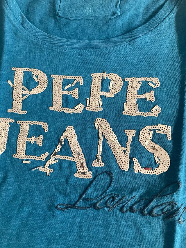 Camiseta Pepe Jeans London Lentejuelas