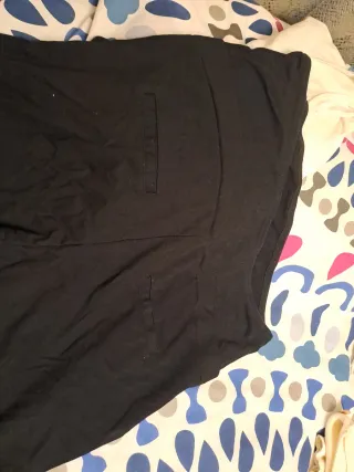 Pantalones premamá negros