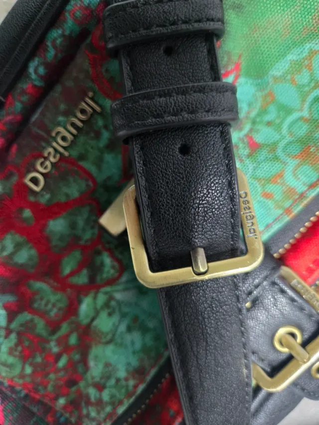 Bolso Desigual Negro Multicolor