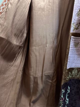 Kimono Zara Patchwork Bordado Talla XS/S