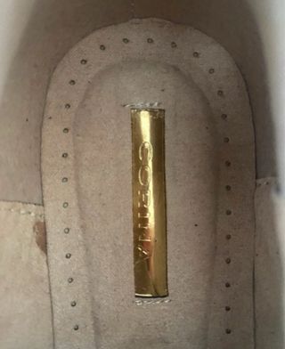 Scarpe platform beige/arancioni n.37