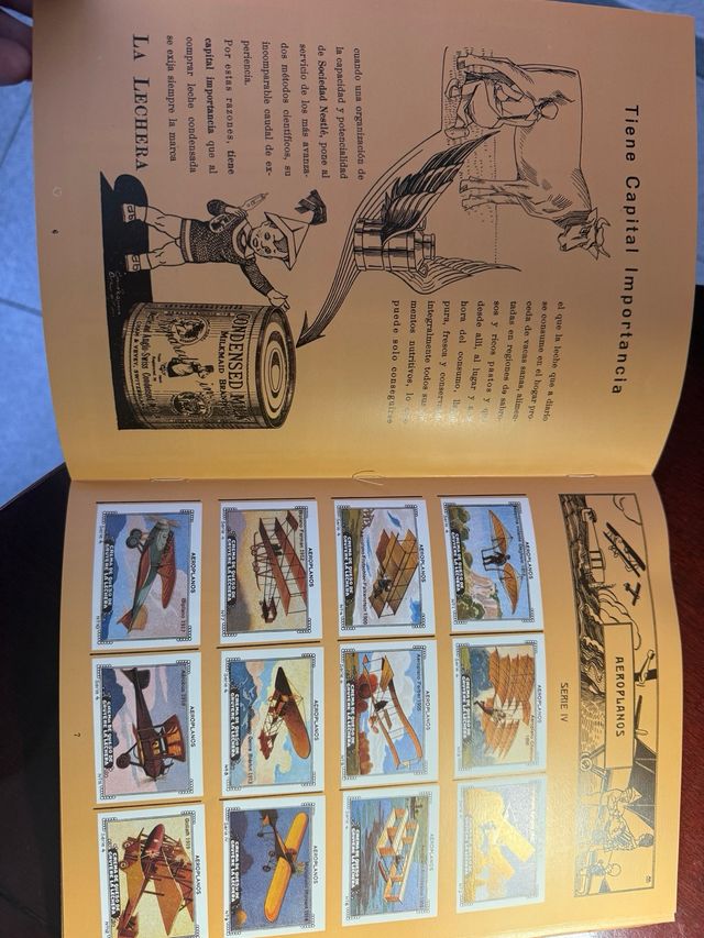 Álbum antiguo Nestlé