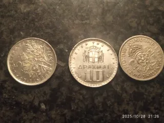 Lote de 3 monedas antiguas